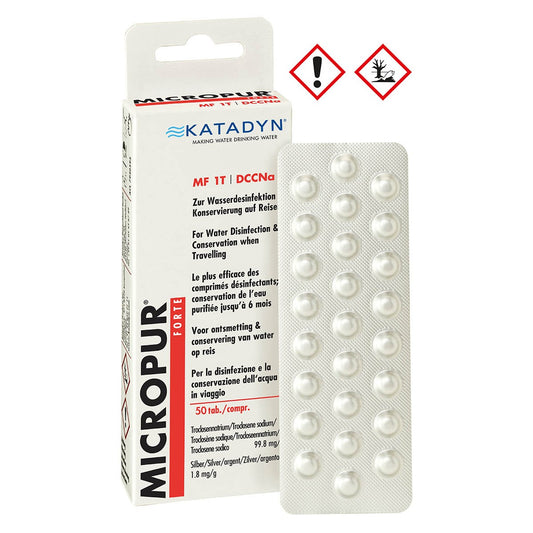 Trinkwasserdesinfektion mit Micropur Forte von Katadyn