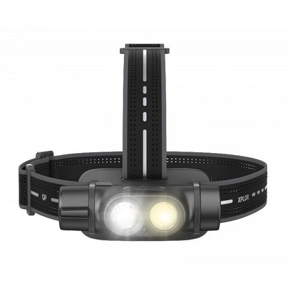 Die härteste Stirnlampe mit Mega-Power, 1200 Lumen, 110 m, Wasserdicht, #profi